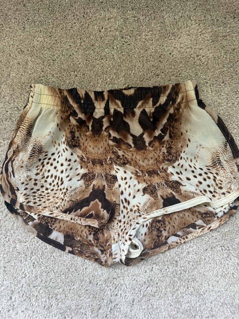 Animal Print Show Me Your MuMu Shorts